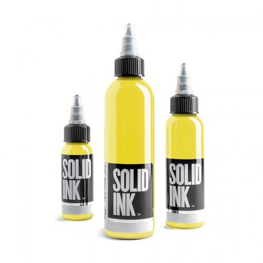 Solid Ink Yellow: Солнечный взрыв в вашей палитре